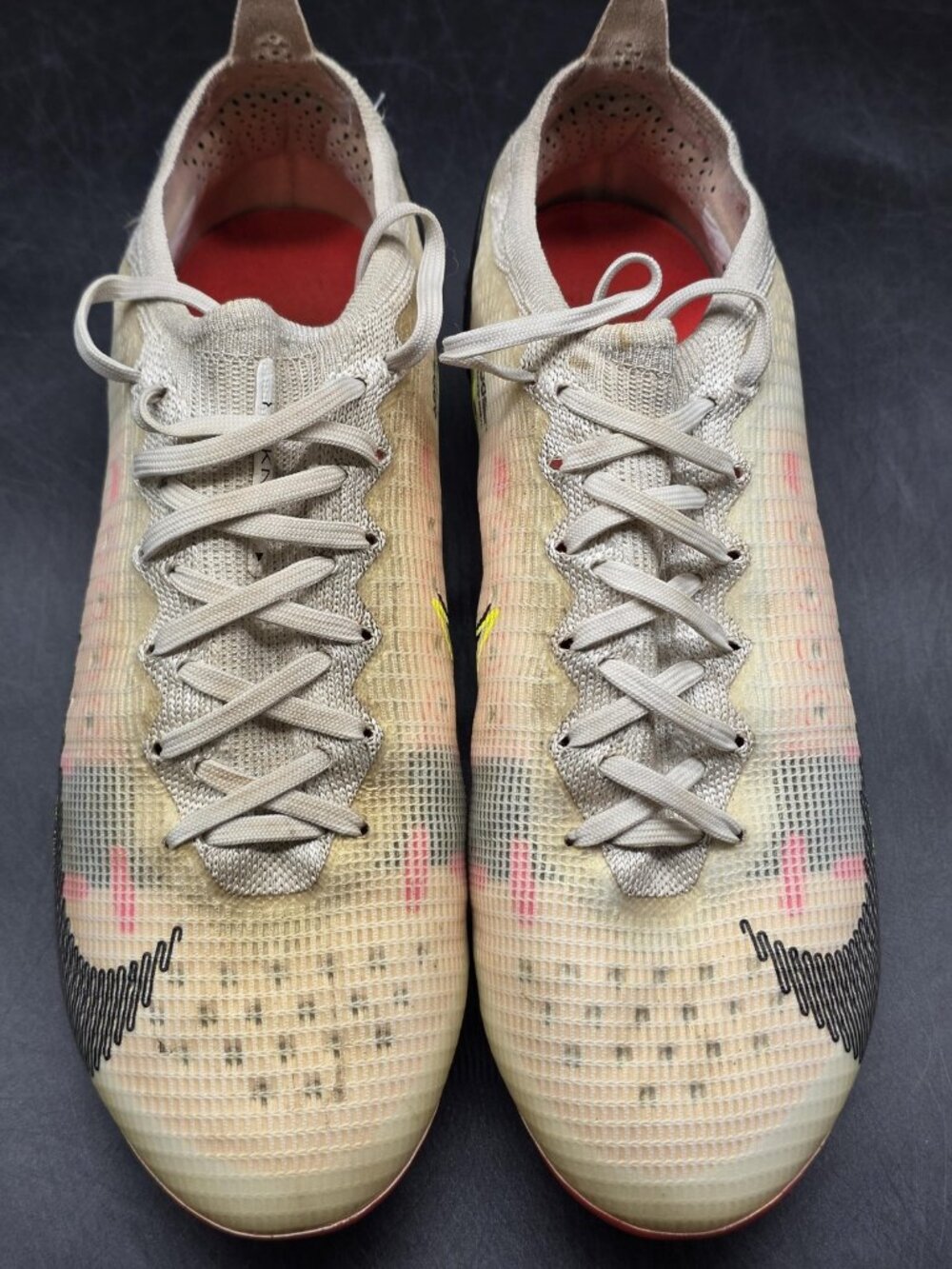 Nike Mercurial Vapor 14 Elite Shoes Mens 7.5 Damaged Soccer Cleats CV0988-122 - Picture 4 of 10